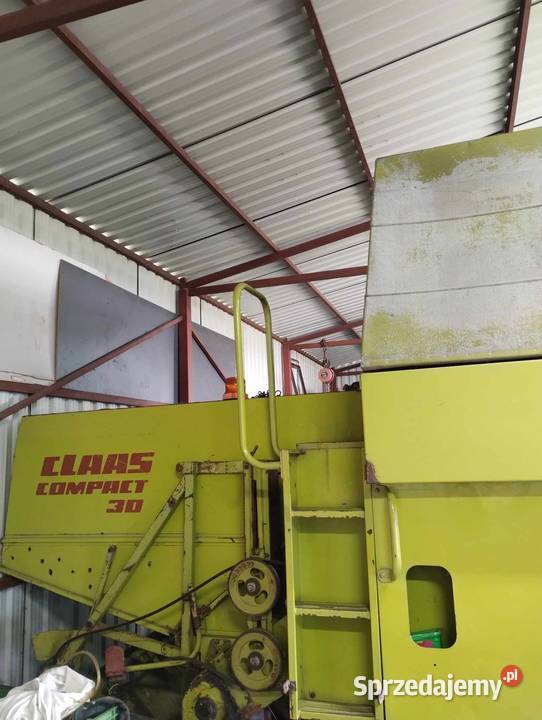 Kombajn Claas Compact 30 z sieczkarnia