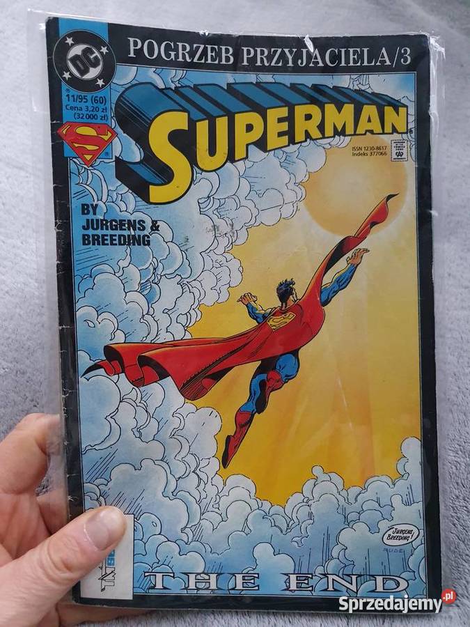 Superman zestaw 64 komiksów różne numery TMSemic Rok wydania 1990 Komiksy Gdynia sprzedam
