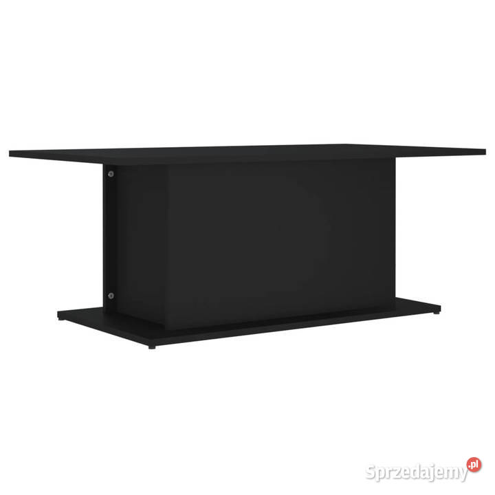 Stolik kawowy czarny 102x555x40 materiał Meble Warszawa