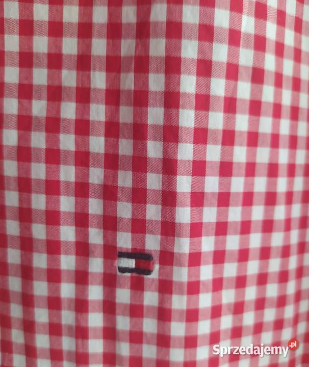 Tommy Hilfiger Koszula Męska w kratkę Oryginalna Sidzina