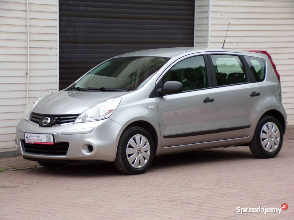 Nissan Note Klimatyzacja Gwarancja 14 90 2011R I 90KM śląskie Mikołów