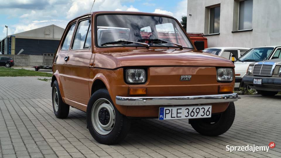 Polski Fiat 126p 1984 r 39 711 ORYGINAŁ w serwisowany w ASO łódzkie Zgierz