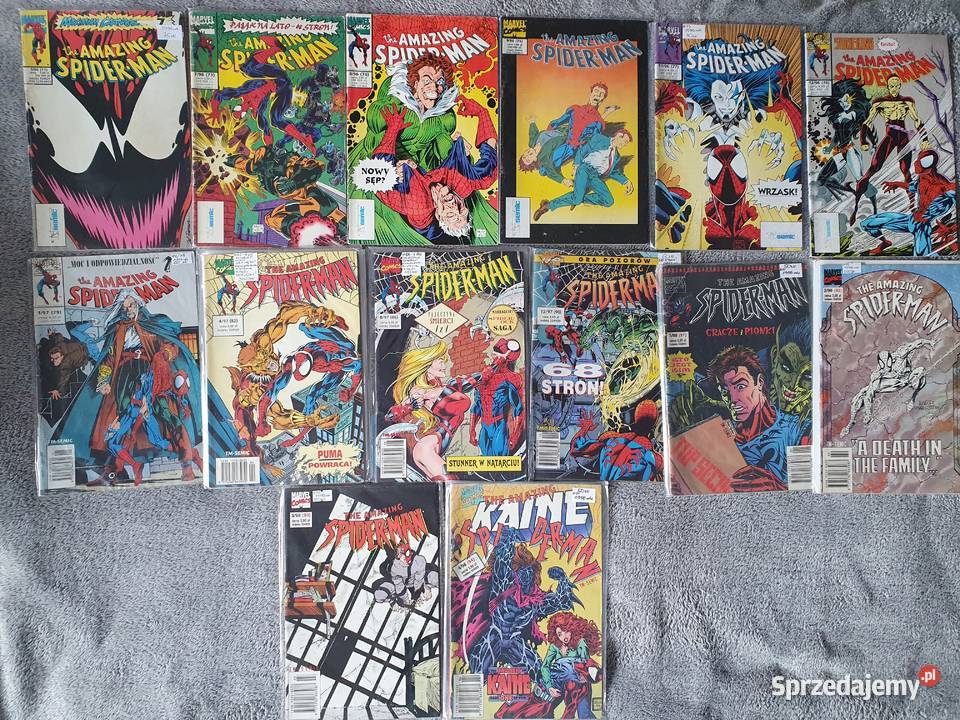 SpiderMan wydawnictwo TmSemic zestaw 57 komiksów Gdynia