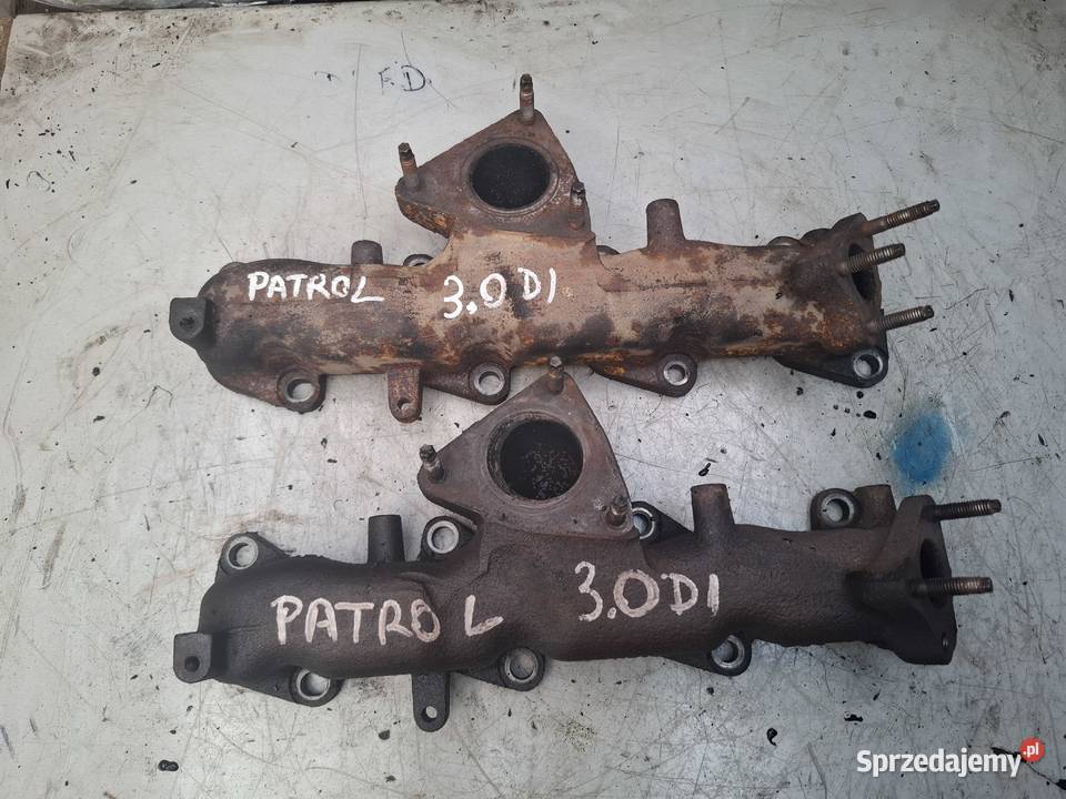 NISSAN PATROL 30 DI Y61 ZD30 kolektor wydechowy