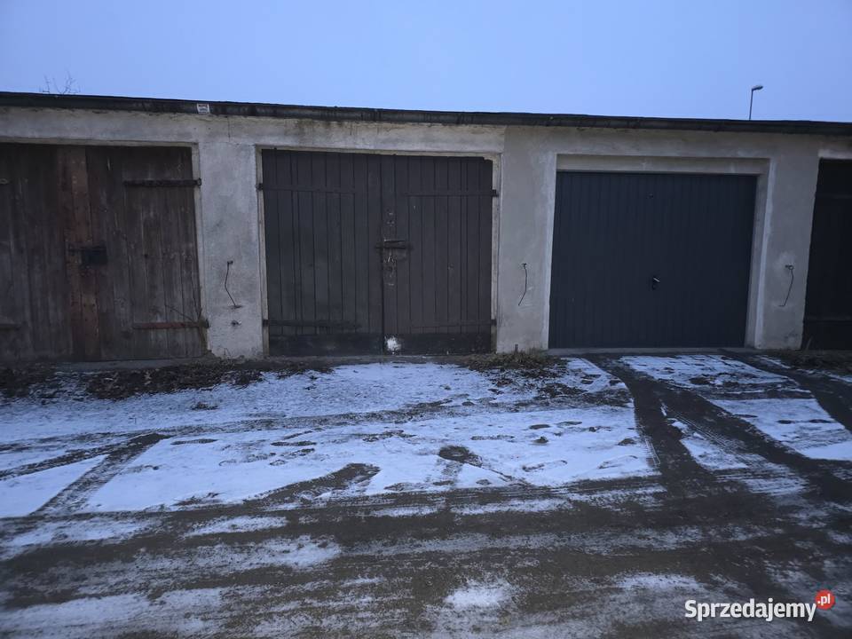Garaz murowany murowany Ostrów Wielkopolski sprzedam