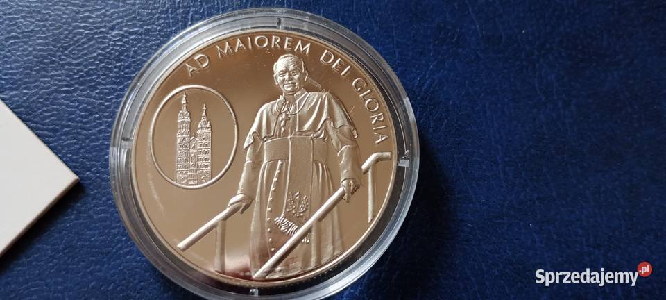 Stare monety Medal Jan Paweł II Zakon Maltański Lesko