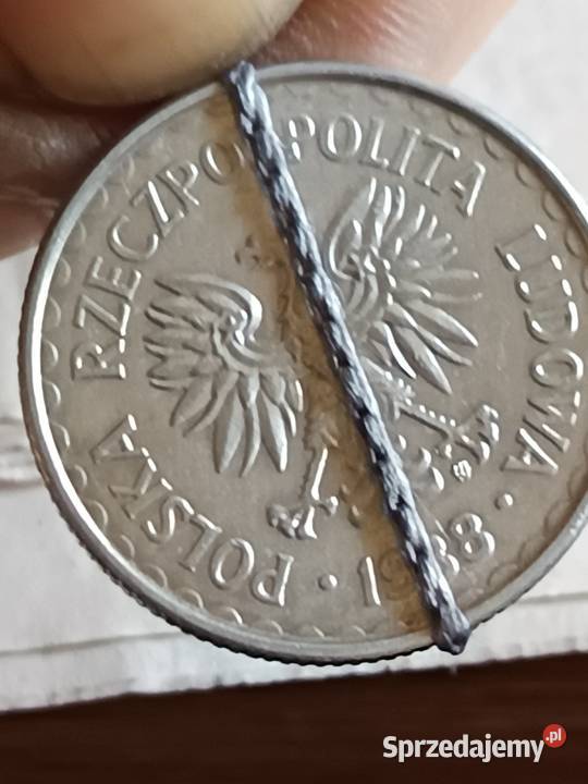 Sprzedam monete 1 zloty 1988 mala skretka Chełm