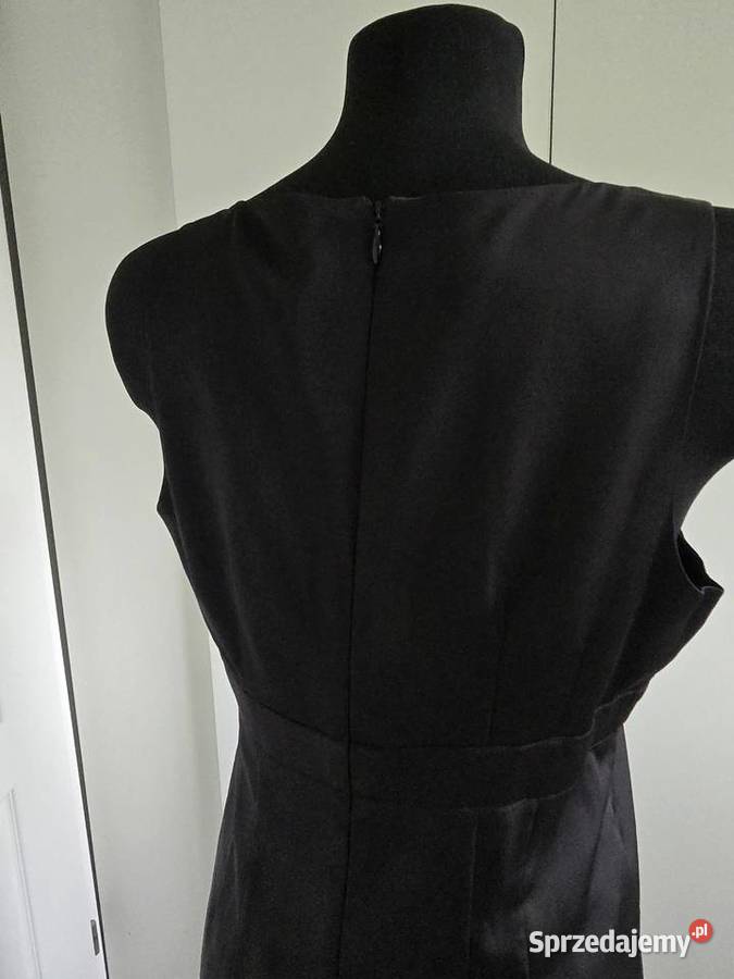 Nowa plisowana sukienka czarny Warszawa sprzedam