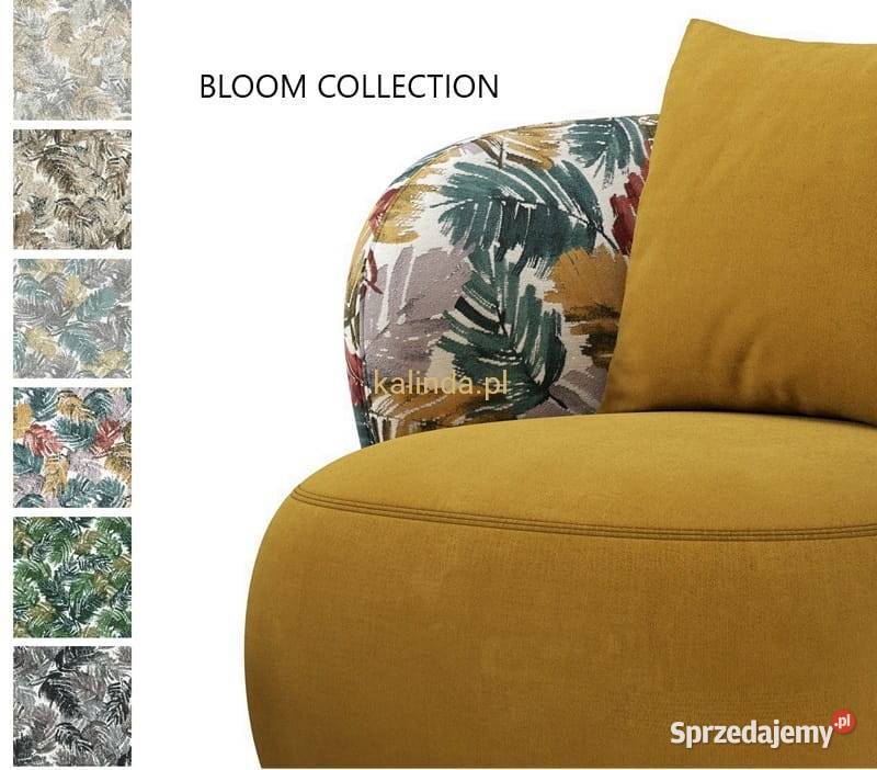 Bloom materiał tapicerski meblowy inspirowany Kraków
