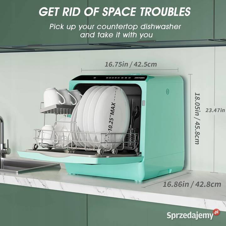 Zmywarka wolnostojąca AIRMSEN B0CTQ1V6HZ mazowieckie Myszyniec