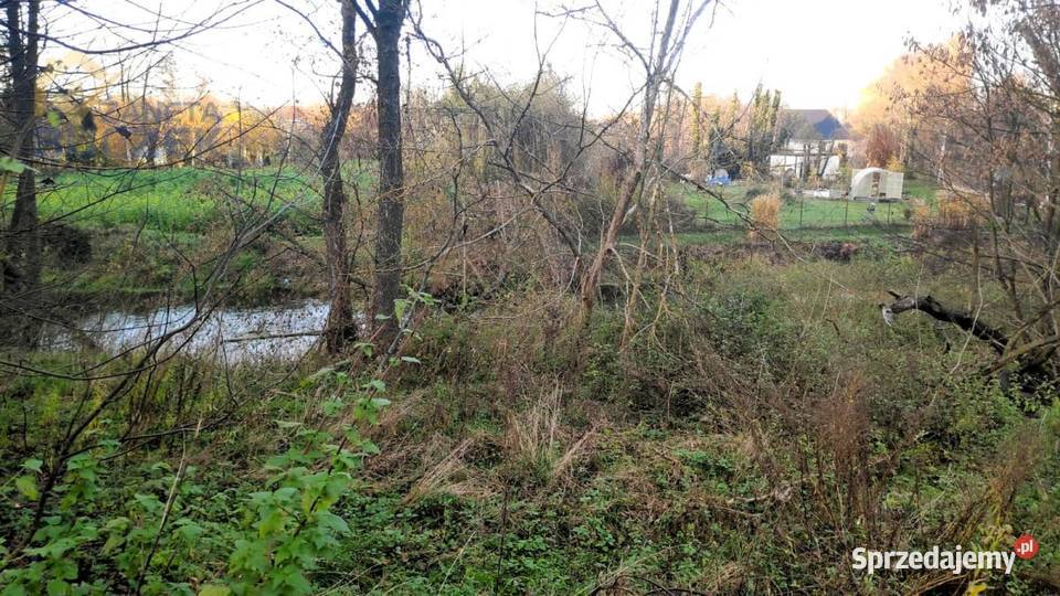 Sprzedam działkę budowlaną z dostępem do rzeki w Nowe Mostki