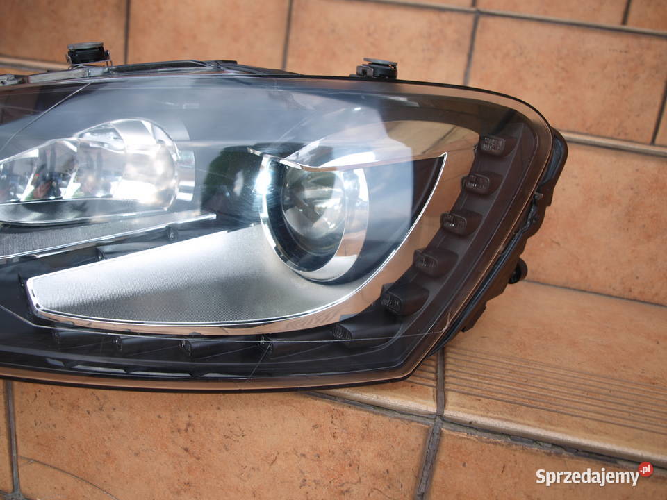 VW Polo lampa lewa przód xenon led 2009 2017r Oświetlenie sprzedam