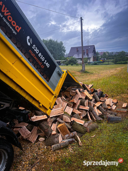 Drewno kominkowe, układane liściaste - DĄB BUK BRZOZA OLCHA z dostawą!