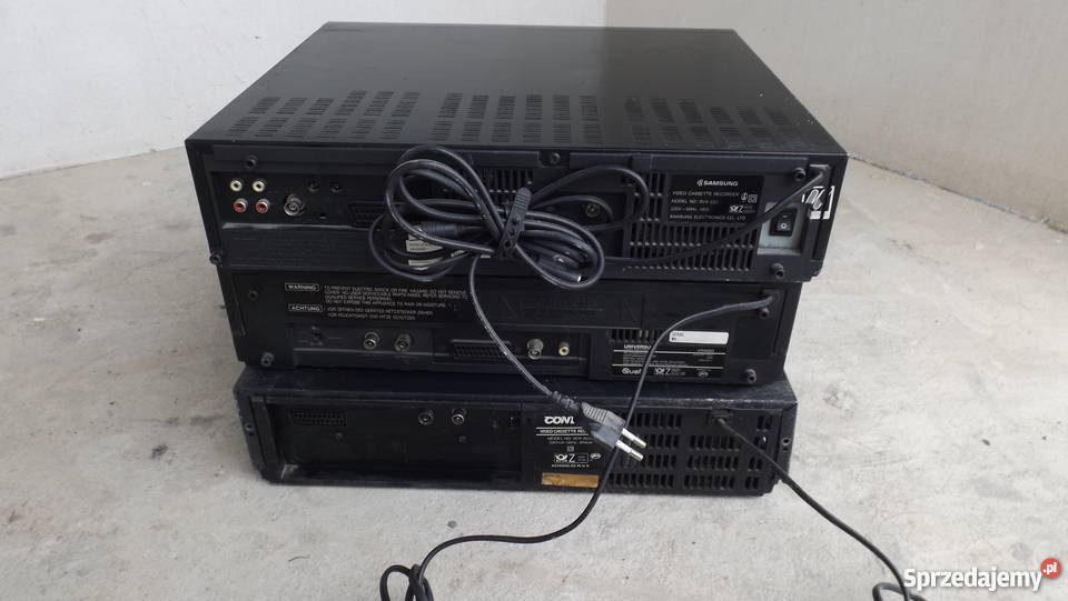 Stary magnetowid 3 Magnetowidy warmińsko-mazurskie Grodziczno sprzedam