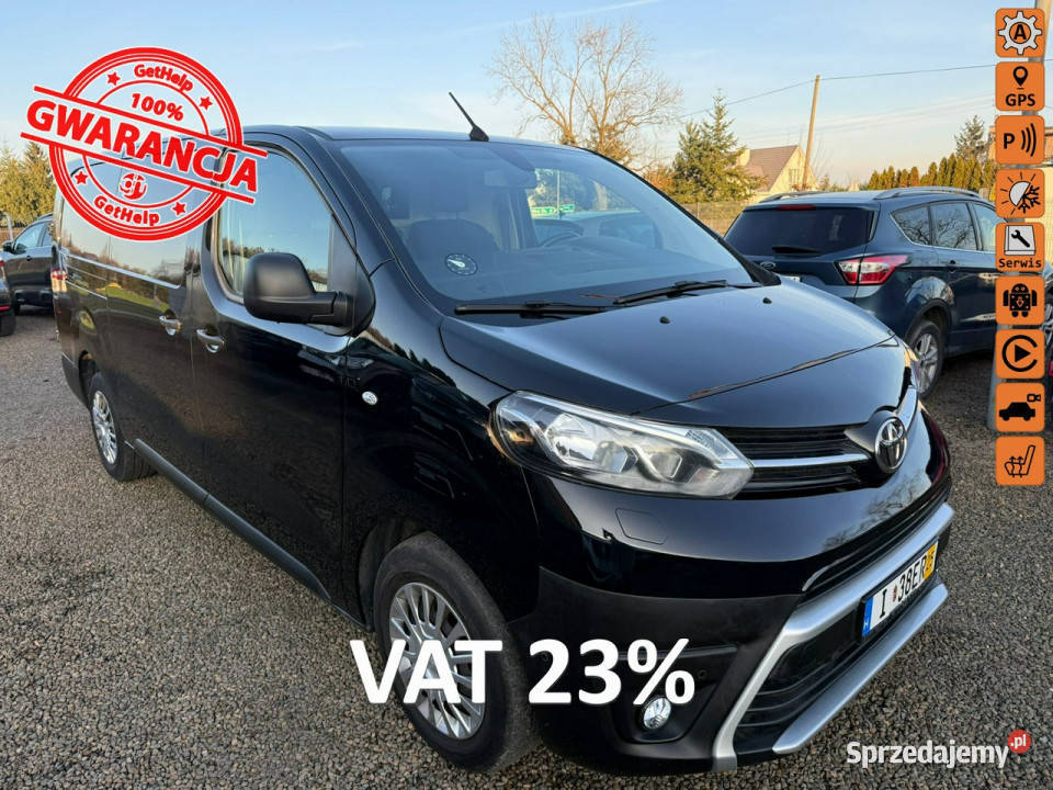 Toyota ProAce długi automat navi kamera automatyczna wielkopolskie Zbąszyń