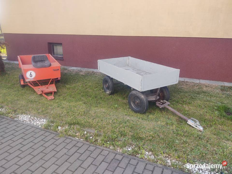 Sprzedam przyczepę do minitraktorka łódzkie