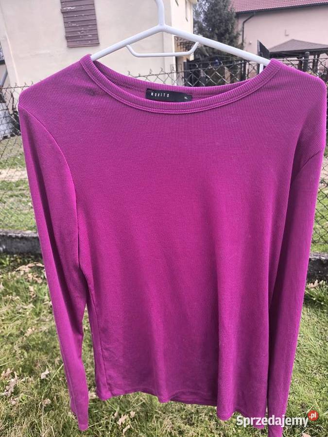 Berry Glow Ribbed Top sprzedam