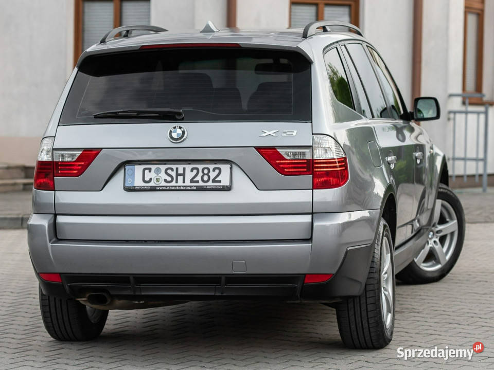 BMW X3 20d 150 Manual M47 Super Stan Serwisowana przyciemniane szyby mazowieckie Zwoleń