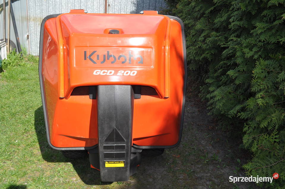 Traktorek Kubota T1400 Japan i kosz GCD200 Kosiarki spalinowe Skarżysko-Kamienna