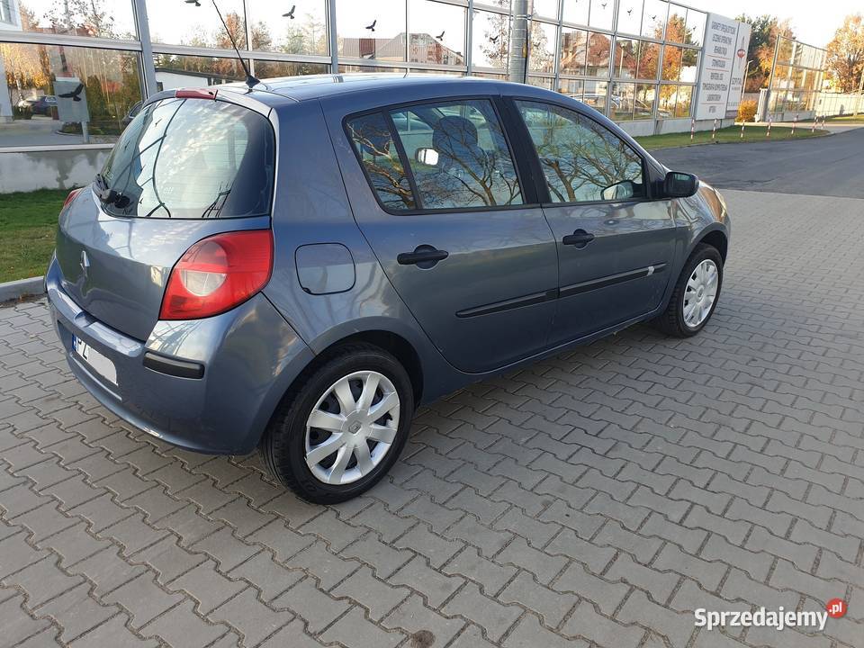 Renault Clio 14 Benzyna z LPG 2006 Klima niebieski Poznań