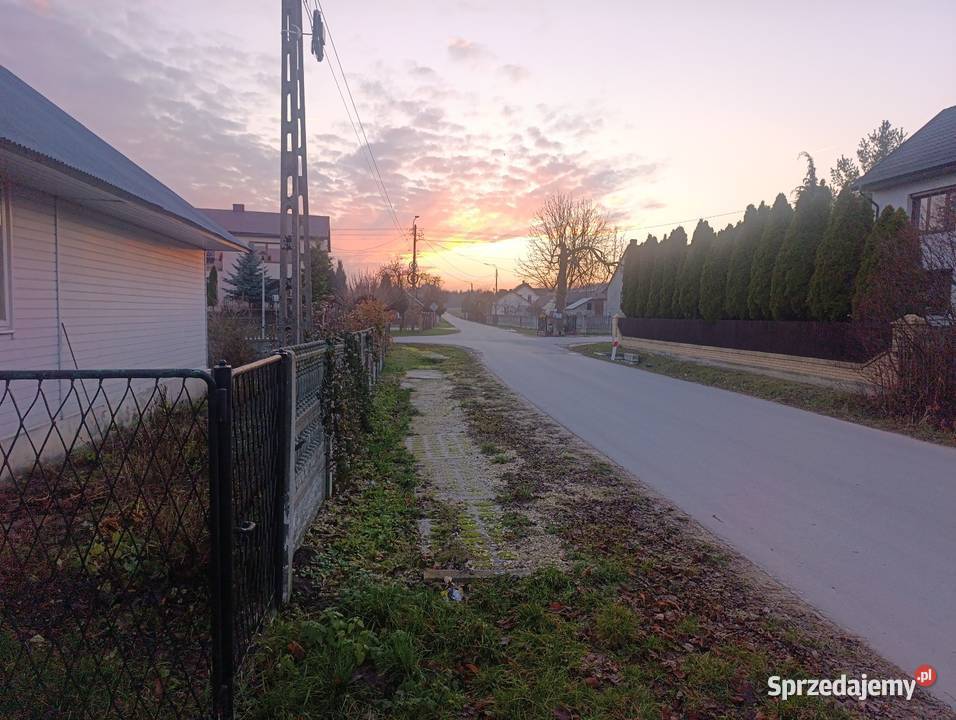 Działka budowlana z dojazdem z dwóch stron Świdno