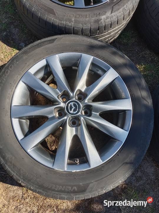Koła letnie Mazda 17 5x1143 Hankook 22555 R17 mazowieckie