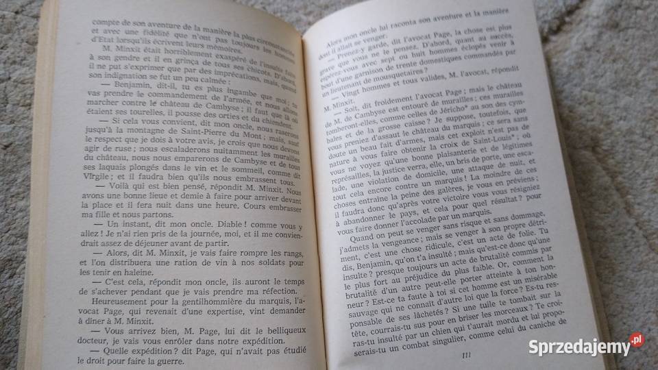 Mon oncle Benjamin Claude Tillier Rok wydania 1962 pomorskie Gdańsk sprzedam