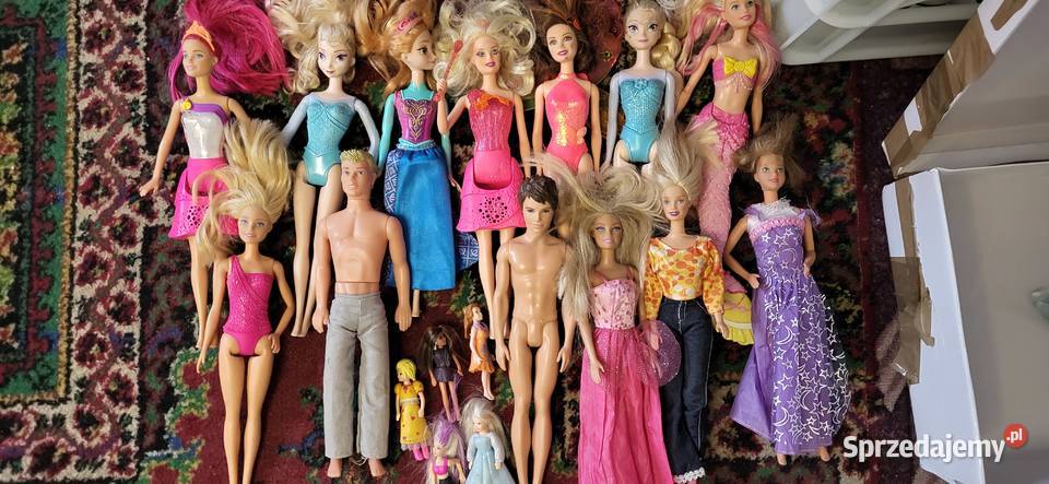 Lalki barbie orgina z zagranicy Zamość