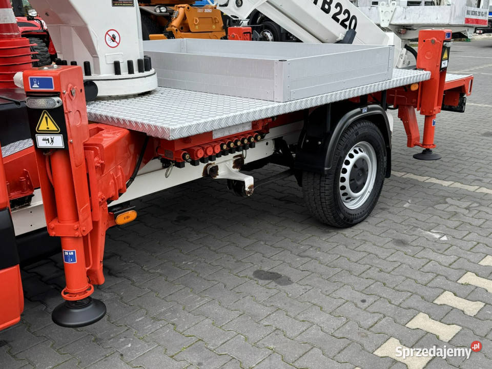 Mercedes Sprinter Podnośnik Koszowy 22m RUTHMANN diesel Widełki