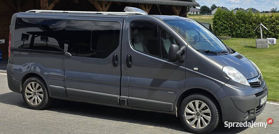 Opel Vivaro 2013 BusKamper Truma Combi 4 solar Trzcianka