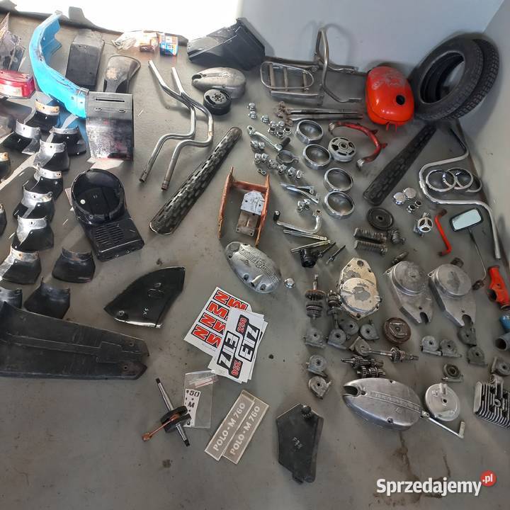 CZĘŚCI ROMET KOMAR OGAR STELLA PLASTIK KOŁA RAMA Motocykle na części sprzedam