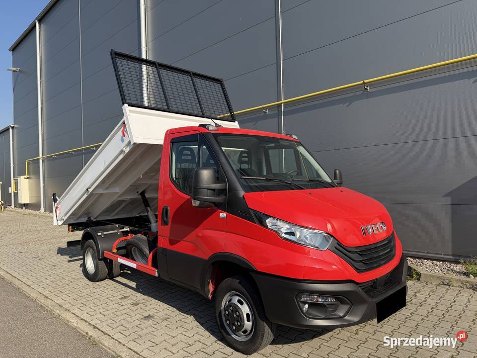 IVECO DAILY 3140 23 140 euro6 KIPPER WYWROTKA czerwony Piekarzew sprzedam