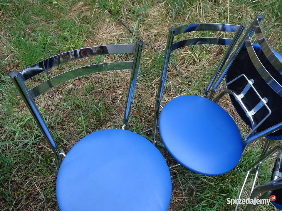 krzesła składane 4 sztki Krzesła Niemodlin sprzedam