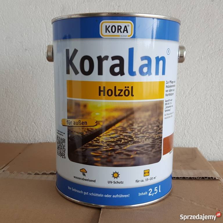 Olej do drewna Koralan Holzl 25l małopolskie sprzedam