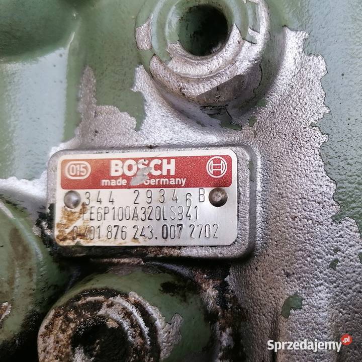 Pompa wtryskowa Mercedes OM 401Claas Dominator nieuszkodzony Części zamienne Zajęczniki