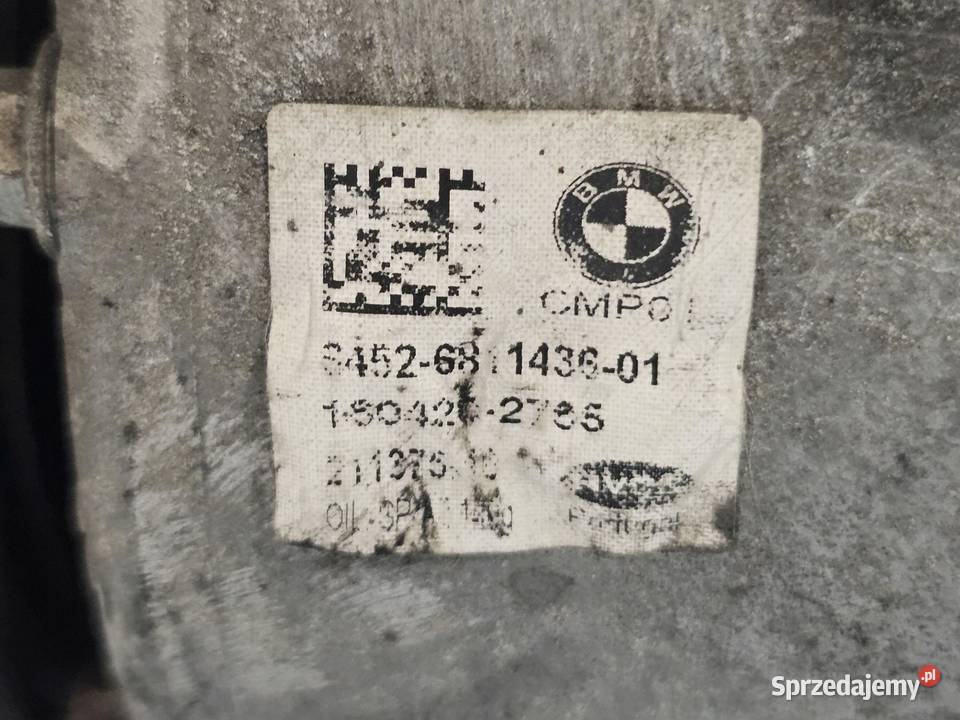 BMW F10 F20 F30 20 D B47D20A 150 sprężarka