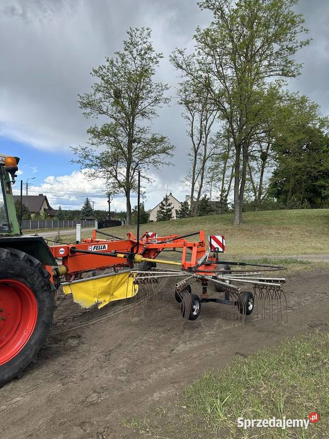 Zgrabiarka dwukaruzelowa Fella TS 671 Krone Łyse sprzedam