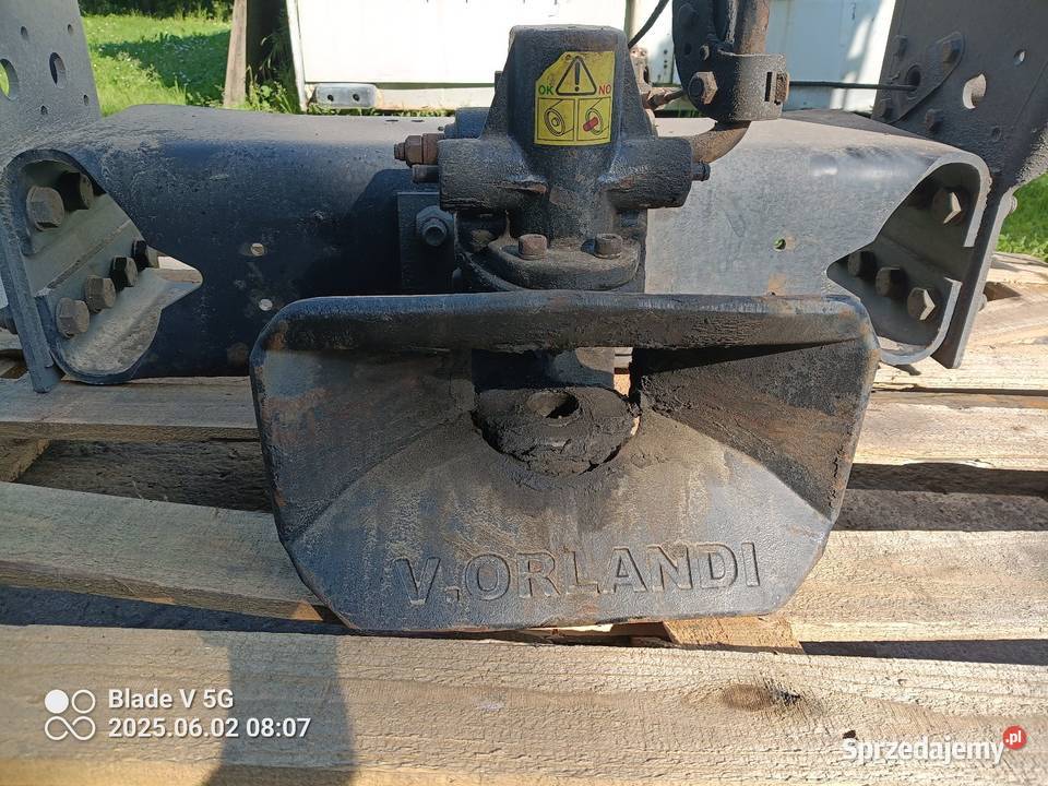 Zaczep Dolny hak automatyczny Vorlandi Man mazowieckie Orońsko