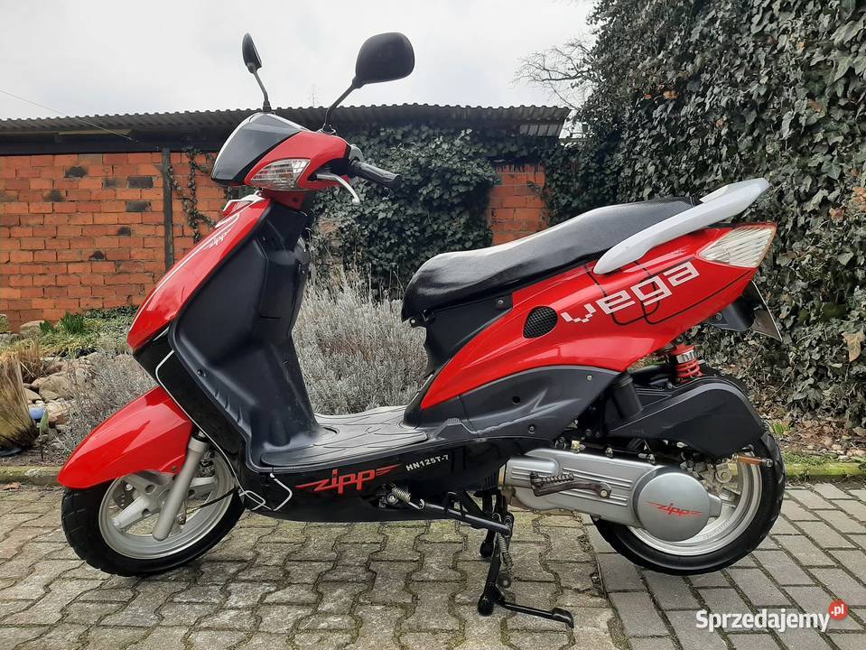 Zadbany skuter Zipp Vega 125ccm 4t 2007r 1wł Tuczno