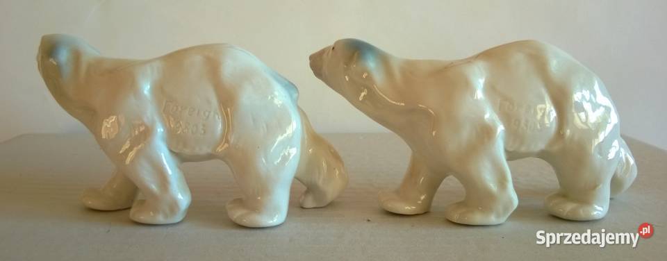 Figurka Porcelanowa Niedźwiedź Polarny Radom