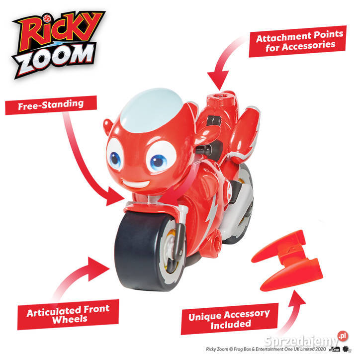 Figurka Motor Motocykl Ricky Zoom Mogilany