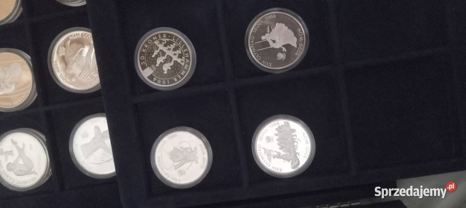 Uncjowe monety srebrne
