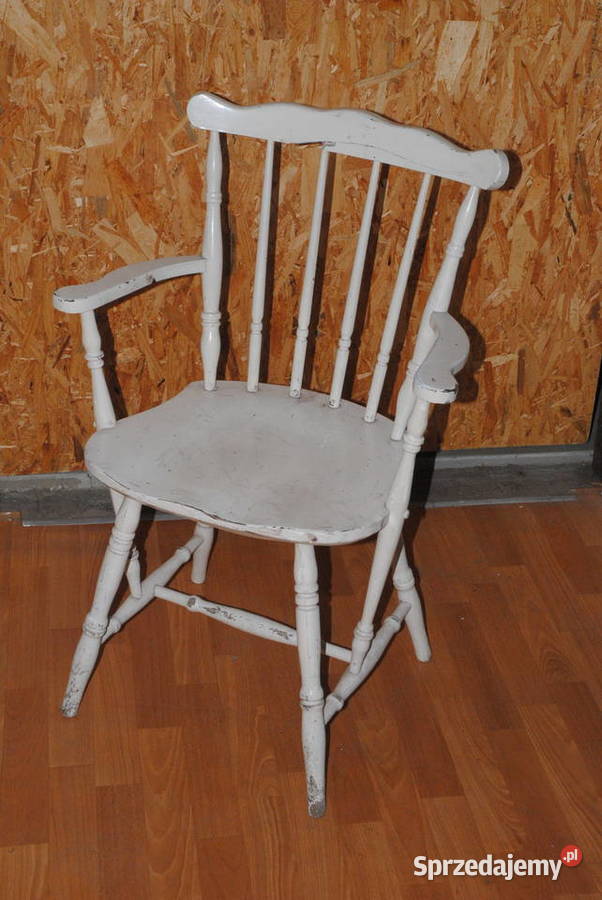 Stary fotel drewniany patyczak krzesło sprzedam