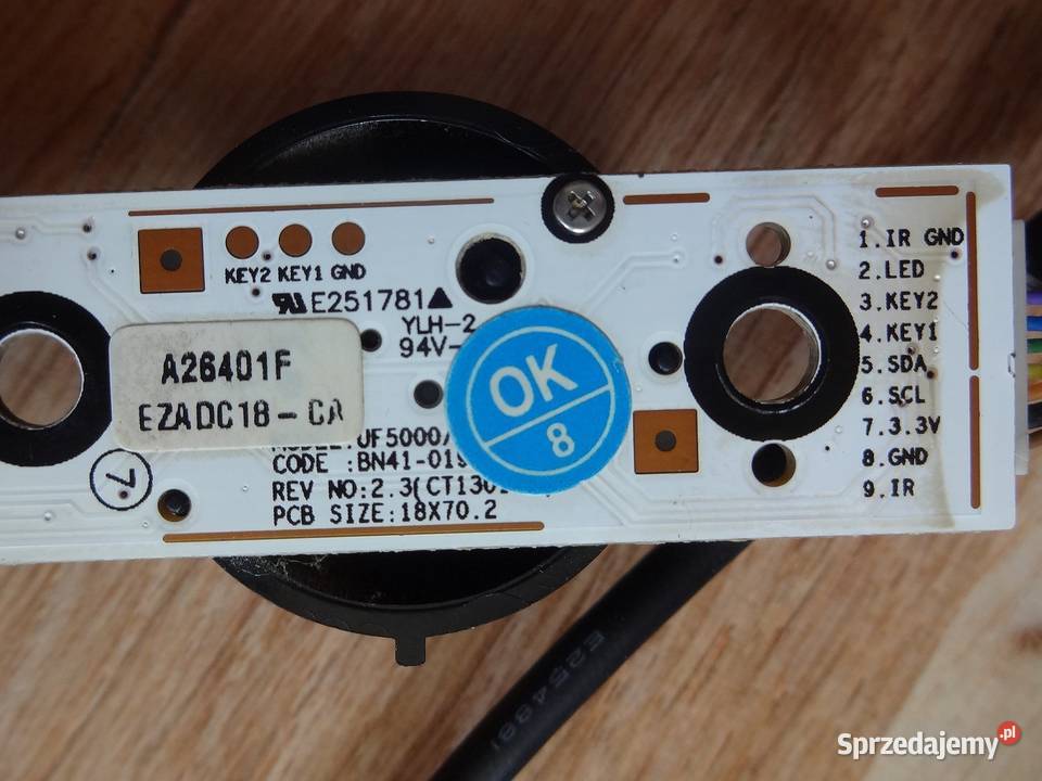 Samsung UE466770SS moduł WiFi IR Szczecin sprzedam