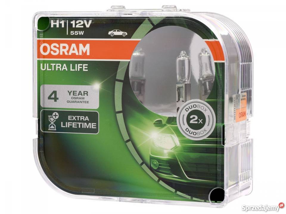 Żarówki H1 Osram Ultra Life śląskie Sosnowiec