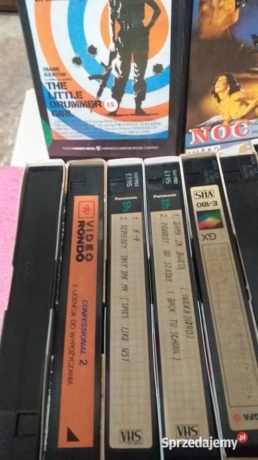 Kasety VHS sprzedam Bełchatów