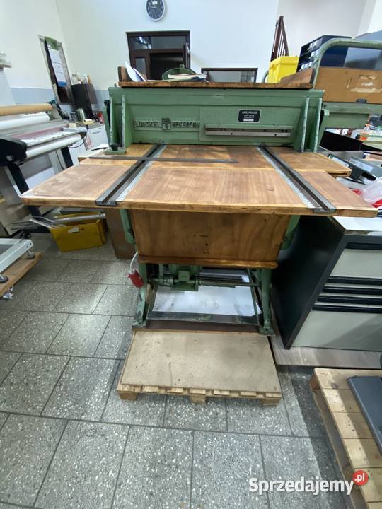 Bigówka i urządzenie do registrów Bickel