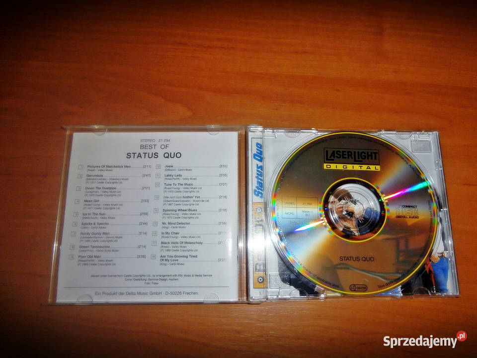 Płyta CD Status Quo Best of Płyty i kasety małopolskie
