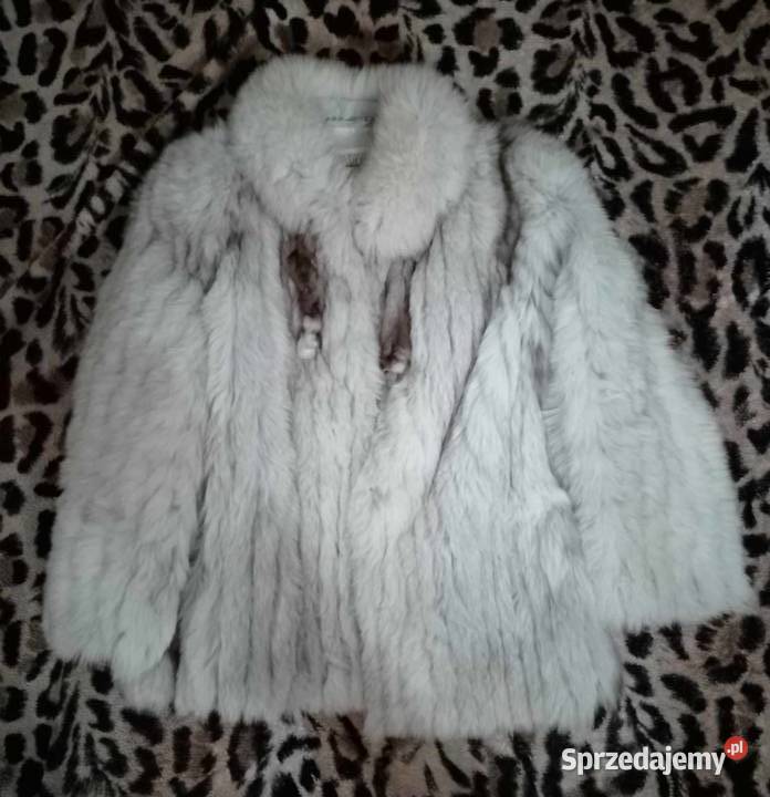 płaszcz futro ca norwegian bluefox XL Rozmiar 42(XL) sprzedam
