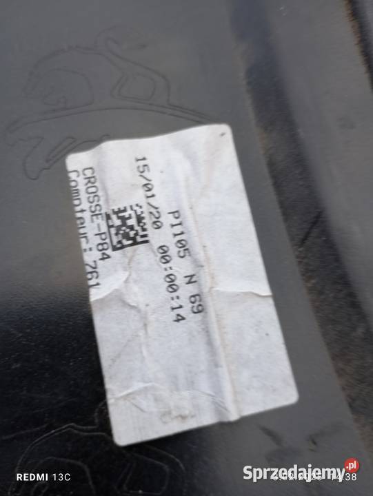 Peugeot 3008 2 narożnik zderzaka osobowe podkarpackie Sośnica